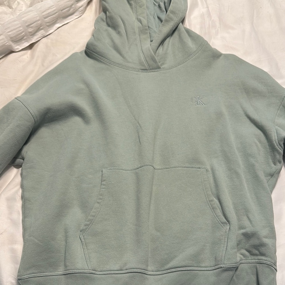 Calvin Klein Mint Green Pullover - image 1